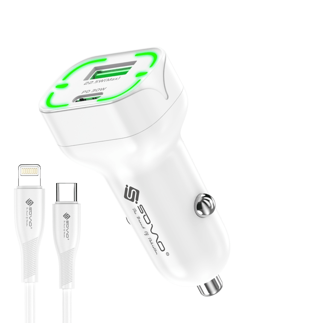 SOVO SCR-470 MOVER 52.5W Super Fast Car Charger