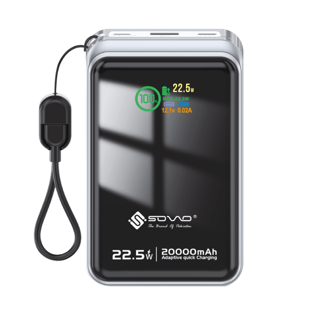 SOVO VISION SPB-623 20000mAh Power Bank