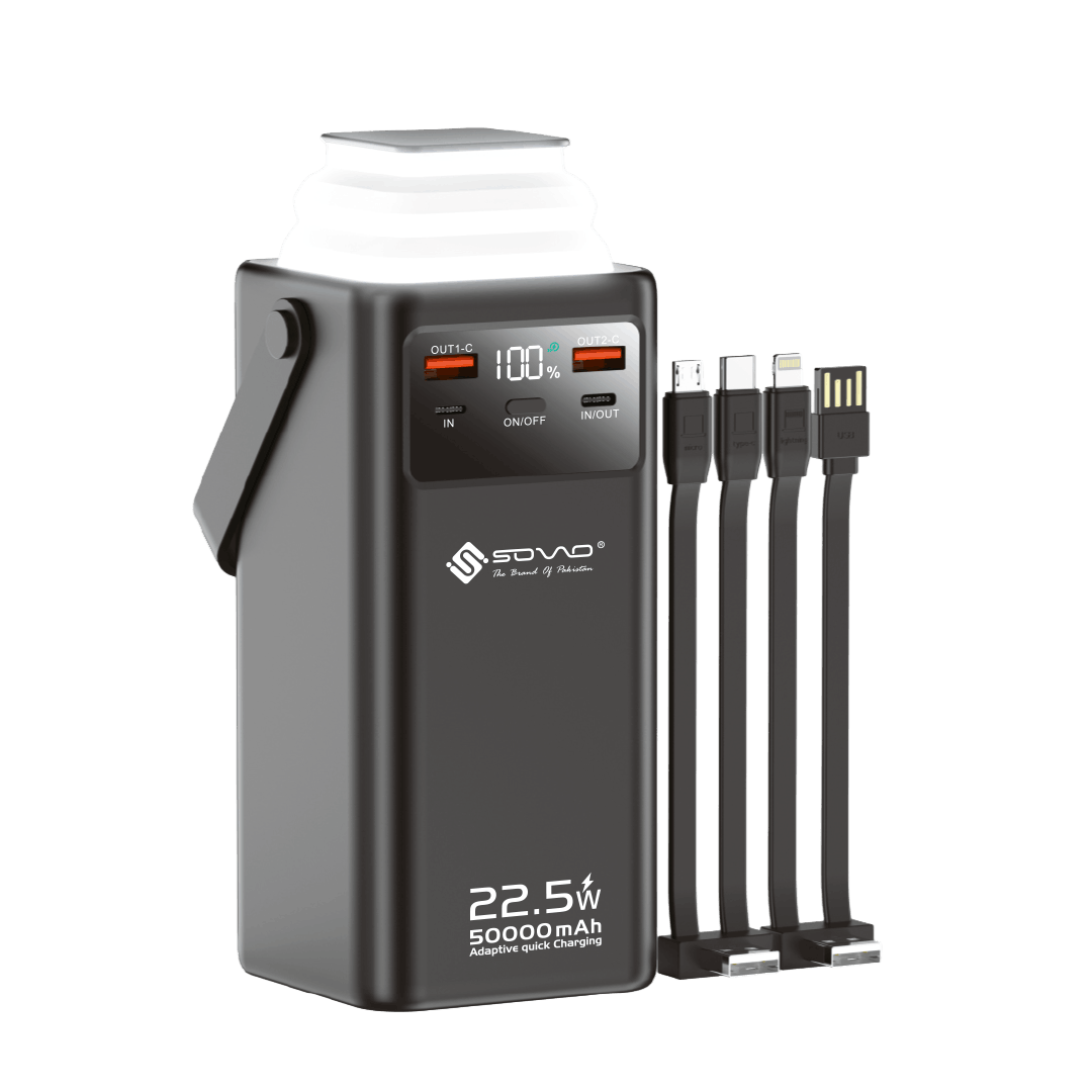 SOVO SPB-656 ARMOR 50000mAh Power Bank